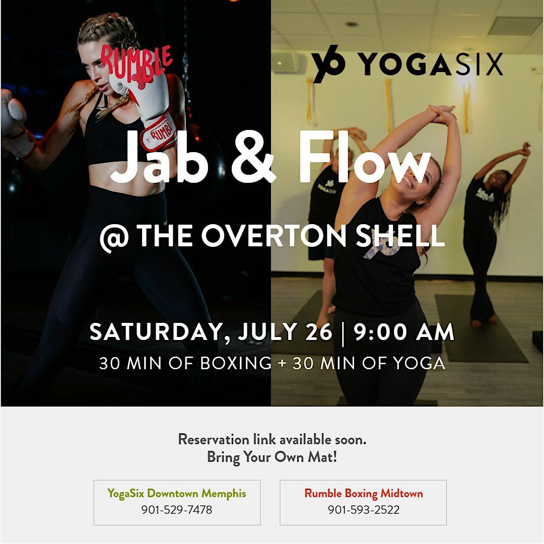 Jab & Flow w/ Rumble and YogaSix, 26 July | Event in Memphis | AllEvents