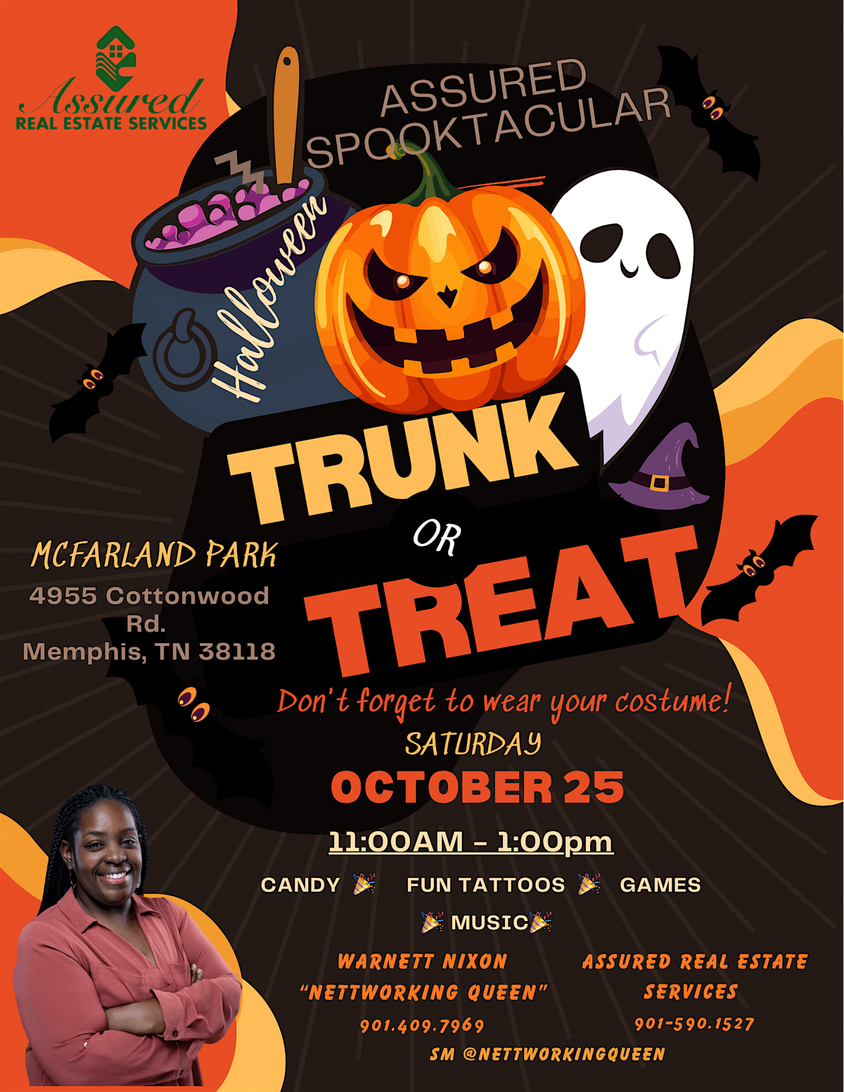 Trunk or Treat with The Nettworking Queen, 25 October | Event in Memphis | AllEvents
