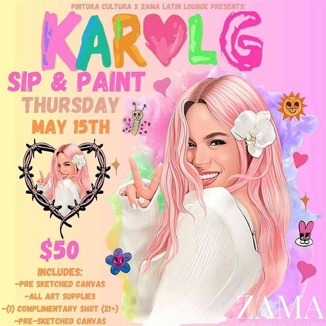 Karol G Sip & Paint, 15 May | Event in Fullerton | AllEvents