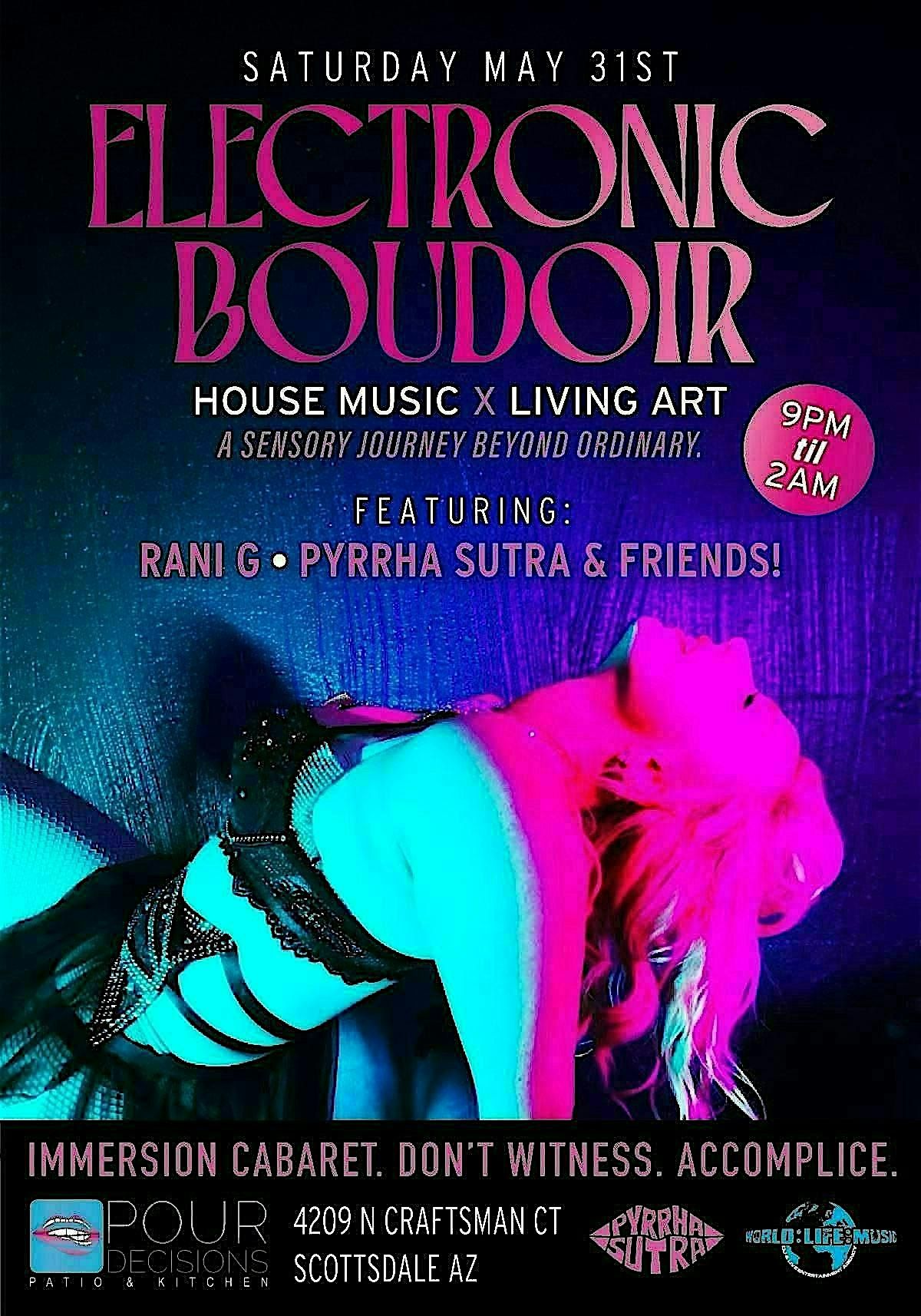 Electronic Boudoir, 31 May | Event in Scottsdale | AllEvents