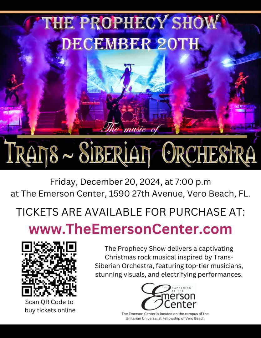 The Prophecy Show - Trans-Siberian Experience at Jesse Auditorium, 5 December | Event in Columbia | AllEvents