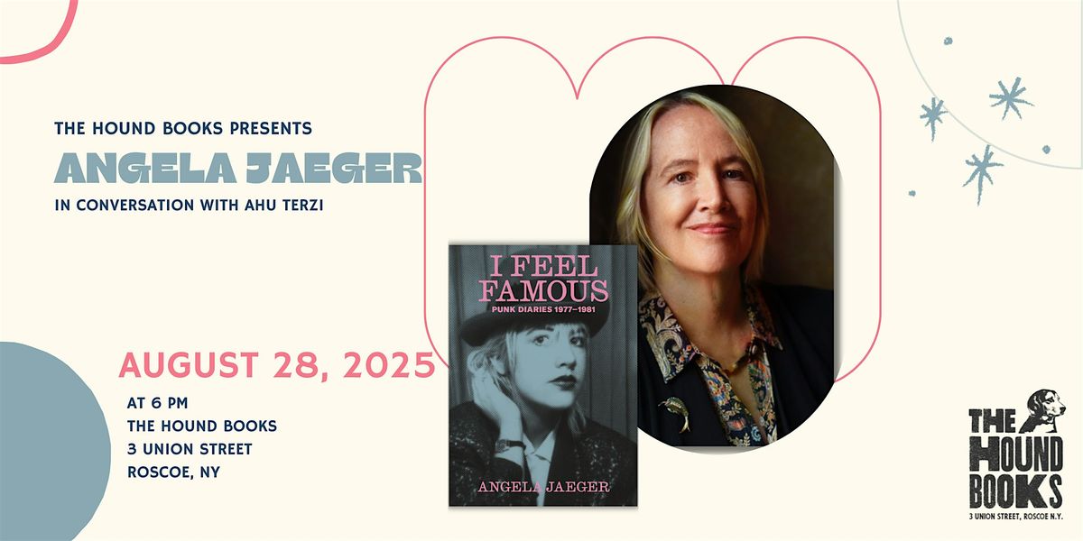 A Book Talk at The Hound With Angela Jaeger, 28 August | Event in Roscoe | AllEvents