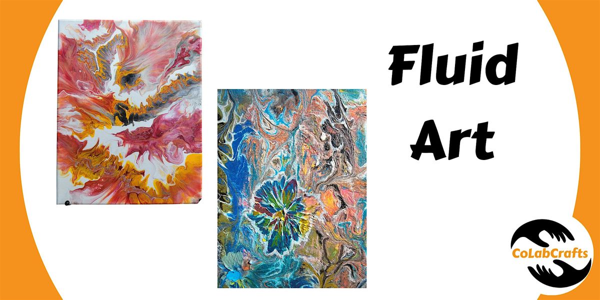 Fluid Art on Canvas  Workshop, 23 August | Event in Escondido | AllEvents