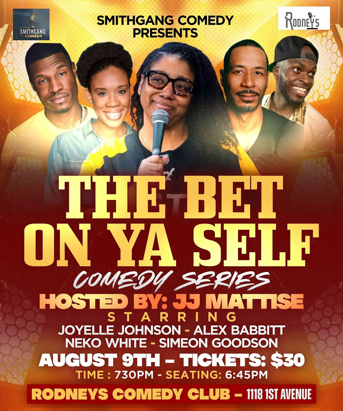 JJ MATITSSE, JOYELLE JOHNSON, SIMEON GOODSON, NEKO WHITE, ALEX BABBITT, 9 August | Event in New York | AllEvents