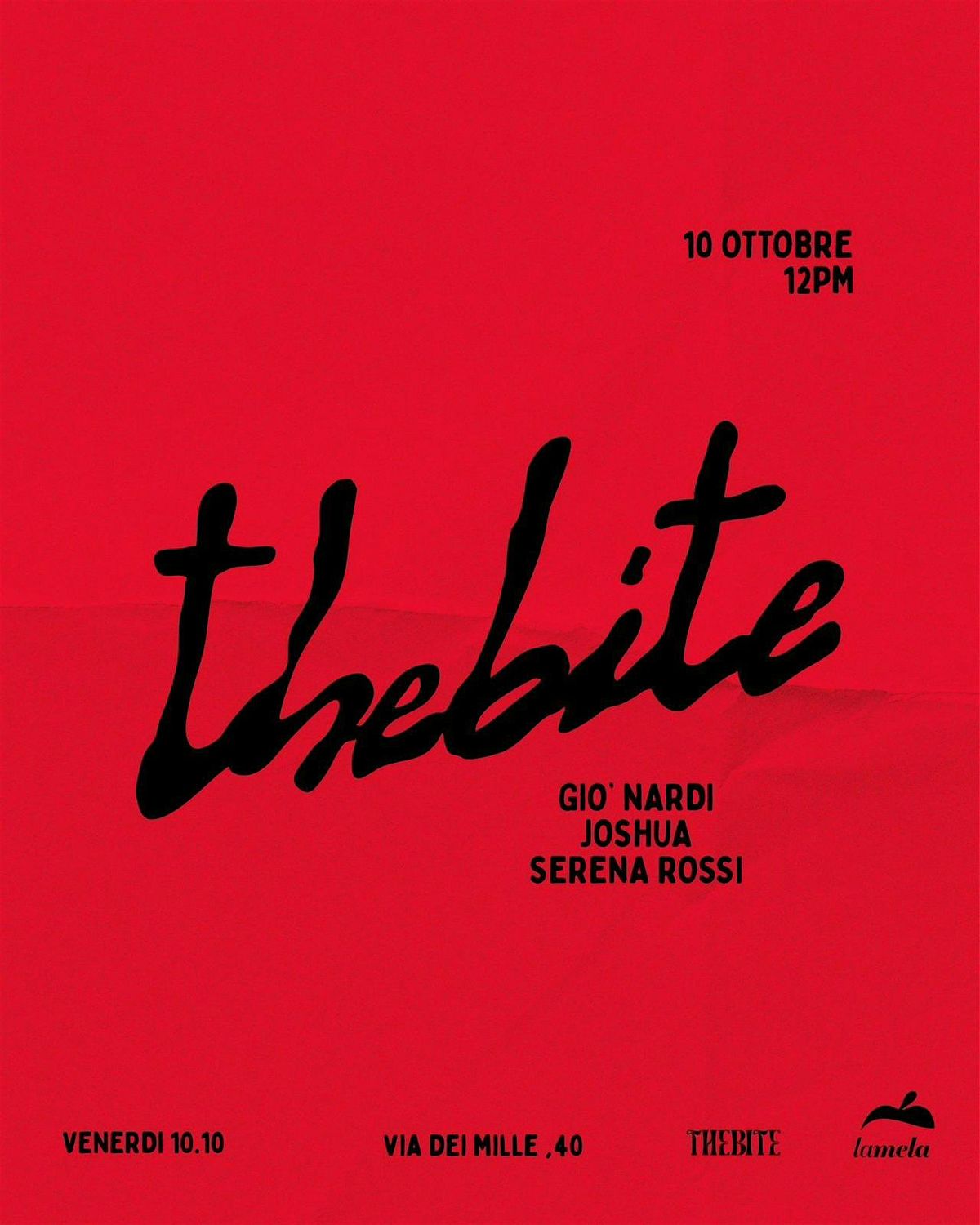 The Bite - Venerdì 10 - La Mela Napoli, 10 October | Event in Napoli | AllEvents