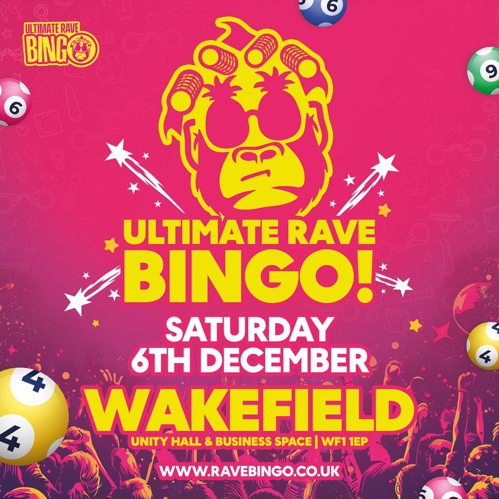 Ultimate Rave Bingo // Wakefield // Saturday 6th December, 6 December | Event in Wakefield | AllEvents