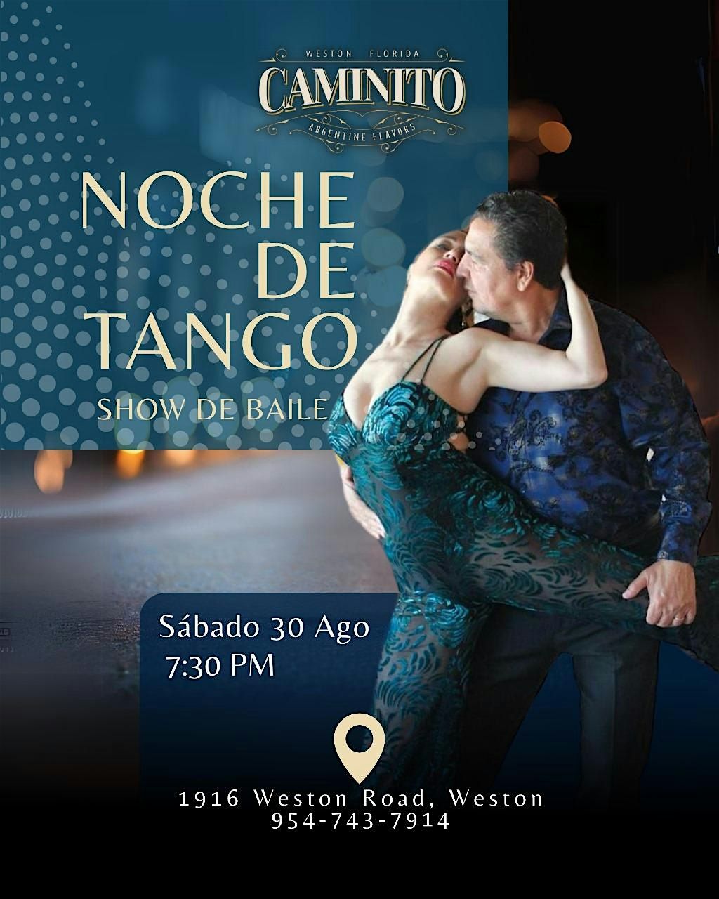 Tango Dancing Night, 30 August | Event in Weston | AllEvents