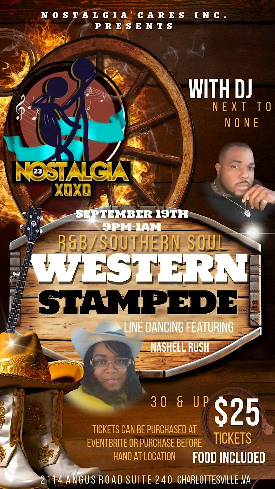 R&B WESTERN STAMPEDE!!, 19 September | Event in Charlottesville | AllEvents
