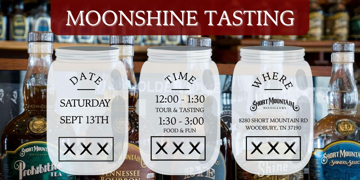 Moonshine Tasting, 13 September | Event in Woodbury | AllEvents