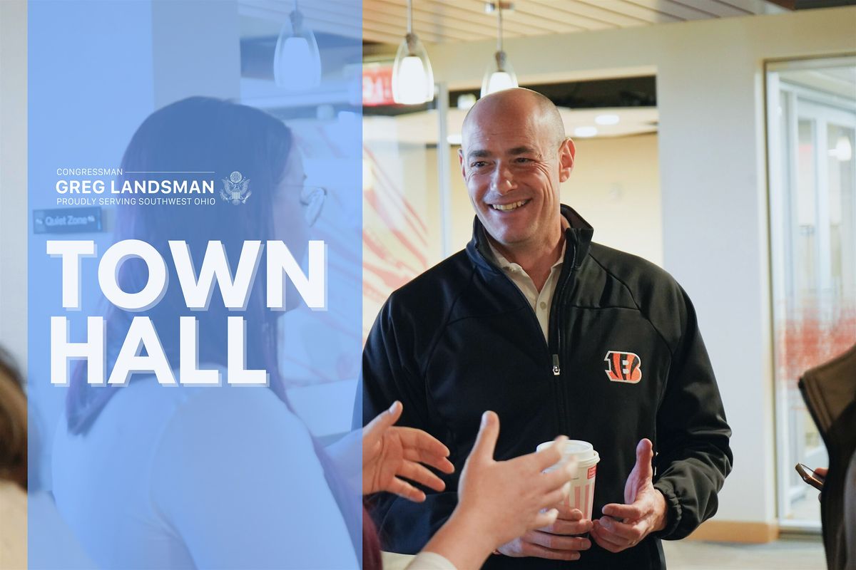 New Vision Community Conversation with Congressman Greg Landsman, 20 July | Event in Cincinnati | AllEvents