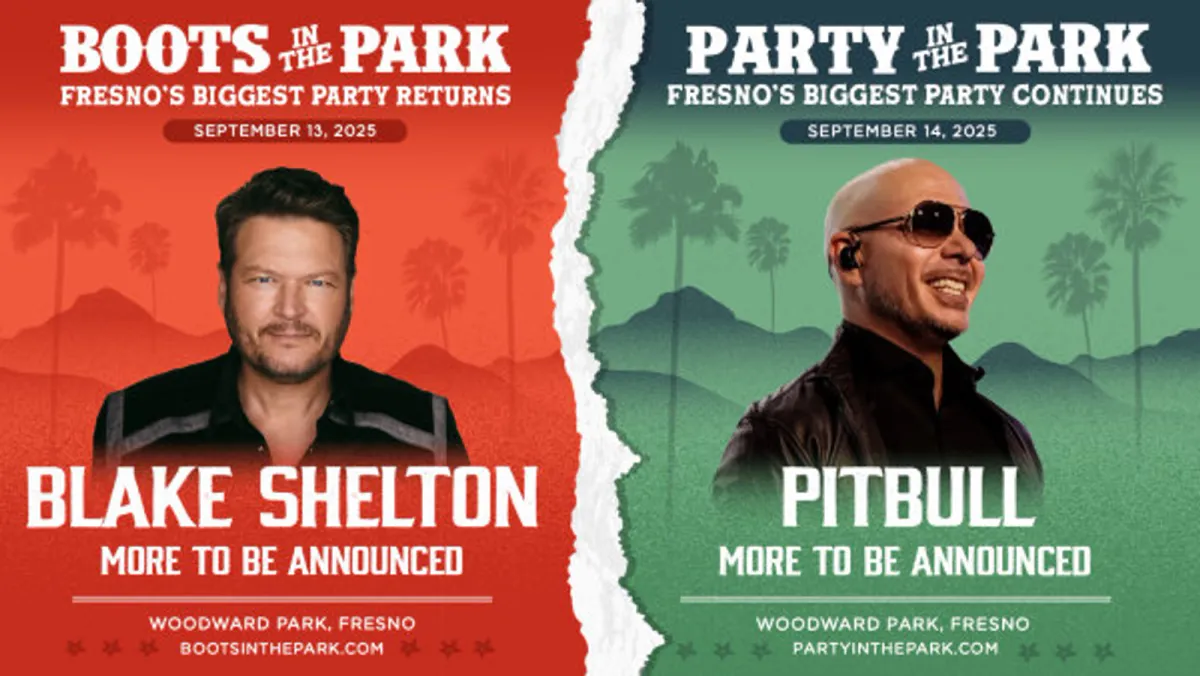 Boots in the Park - Fresno - (Saturday Pass) with Pitbull and more!, 14 September | Event in Fresno | AllEvents