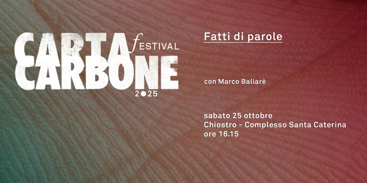 Marco Dixit - Fatti di parole, 25 October | Event in Treviso | AllEvents