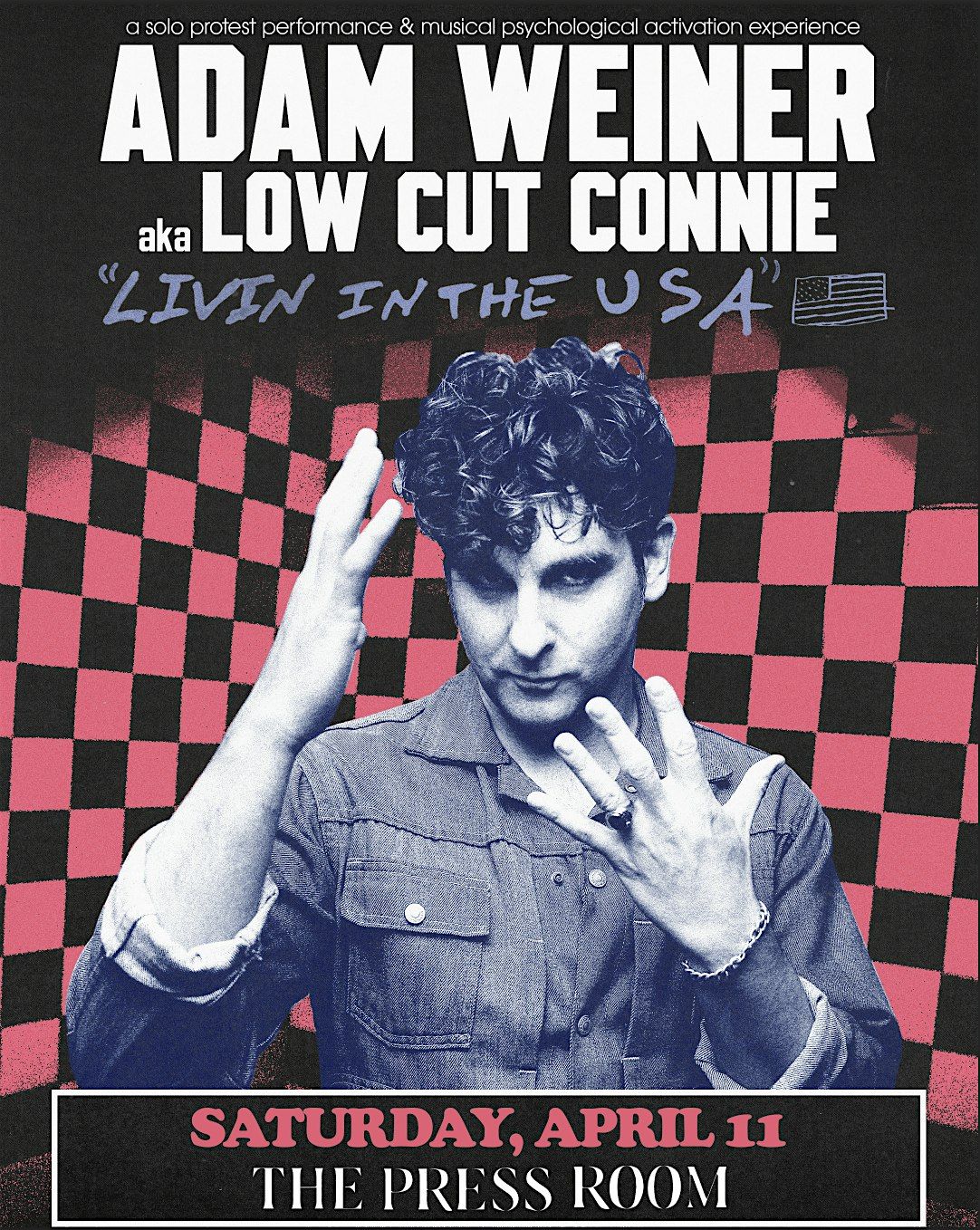 Adam Weiner aka LOW CUT CONNIE  (solo), 11 April | Event in Portsmouth | AllEvents