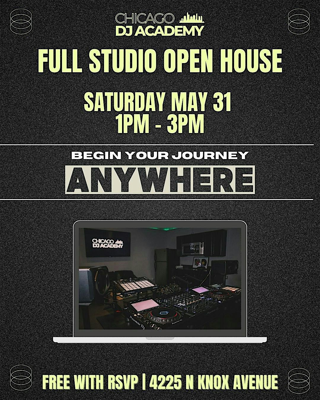 Chicago DJ Academy - Full Studio Open House, 31 May | Event in Chicago | AllEvents