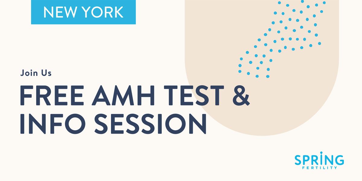 Free AMH Test & Info Session (NYC) | Event in New York | AllEvents