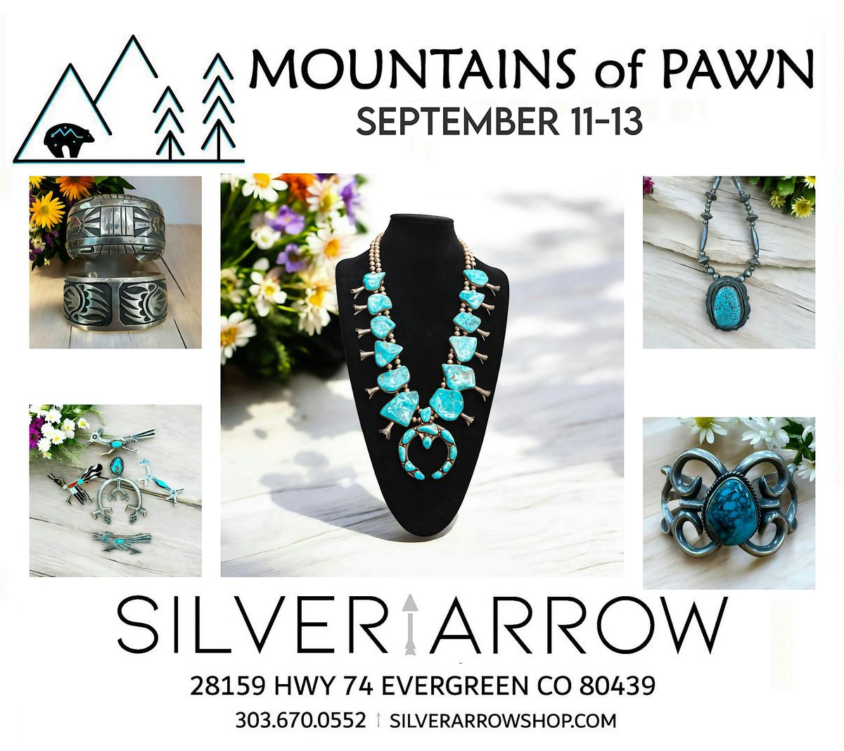 MOUNTAINS OF PAWN SEPT 11-13, 11 September | Event in Evergreen | AllEvents