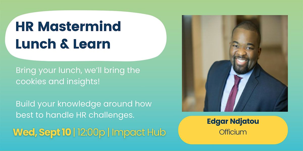 Skillshare: HR Mastermind Lunch & Learn, 10 September | Event in Baltimore | AllEvents