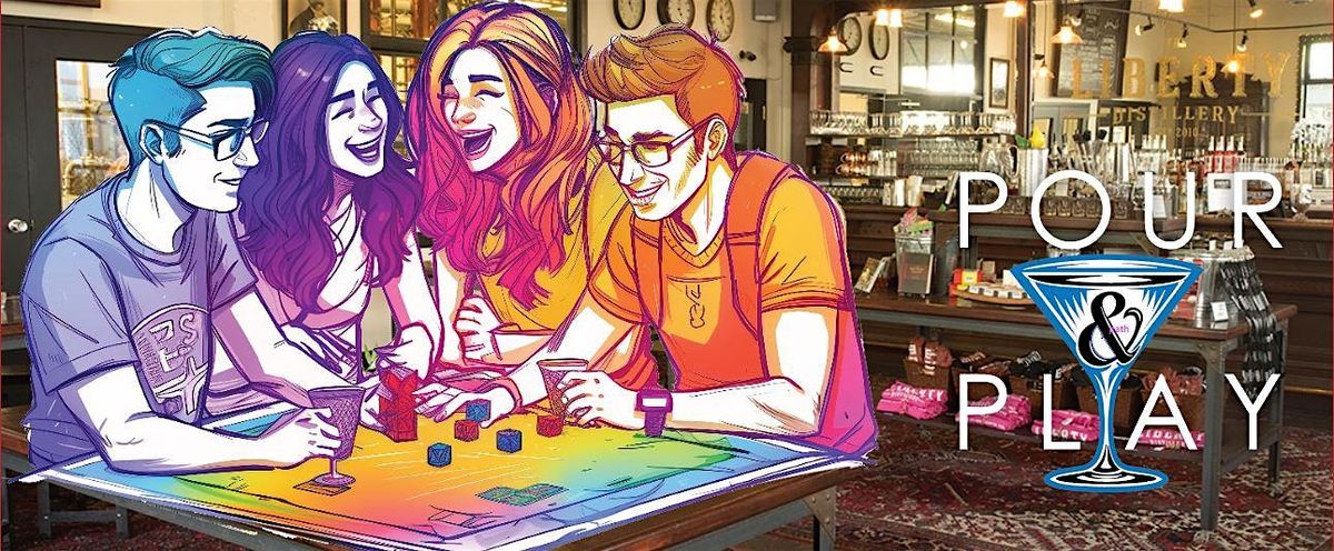 POUR & PLAY @ The Liberty Distillery: Games Night for Introverts, 26 August | Event in Vancouver | AllEvents