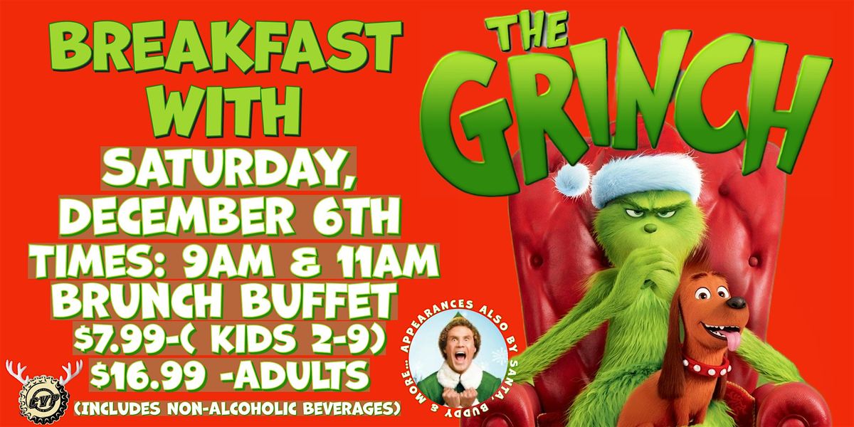 Breakfast with the Grinch! - 9am Seating, 6 December | Event in Towson | AllEvents