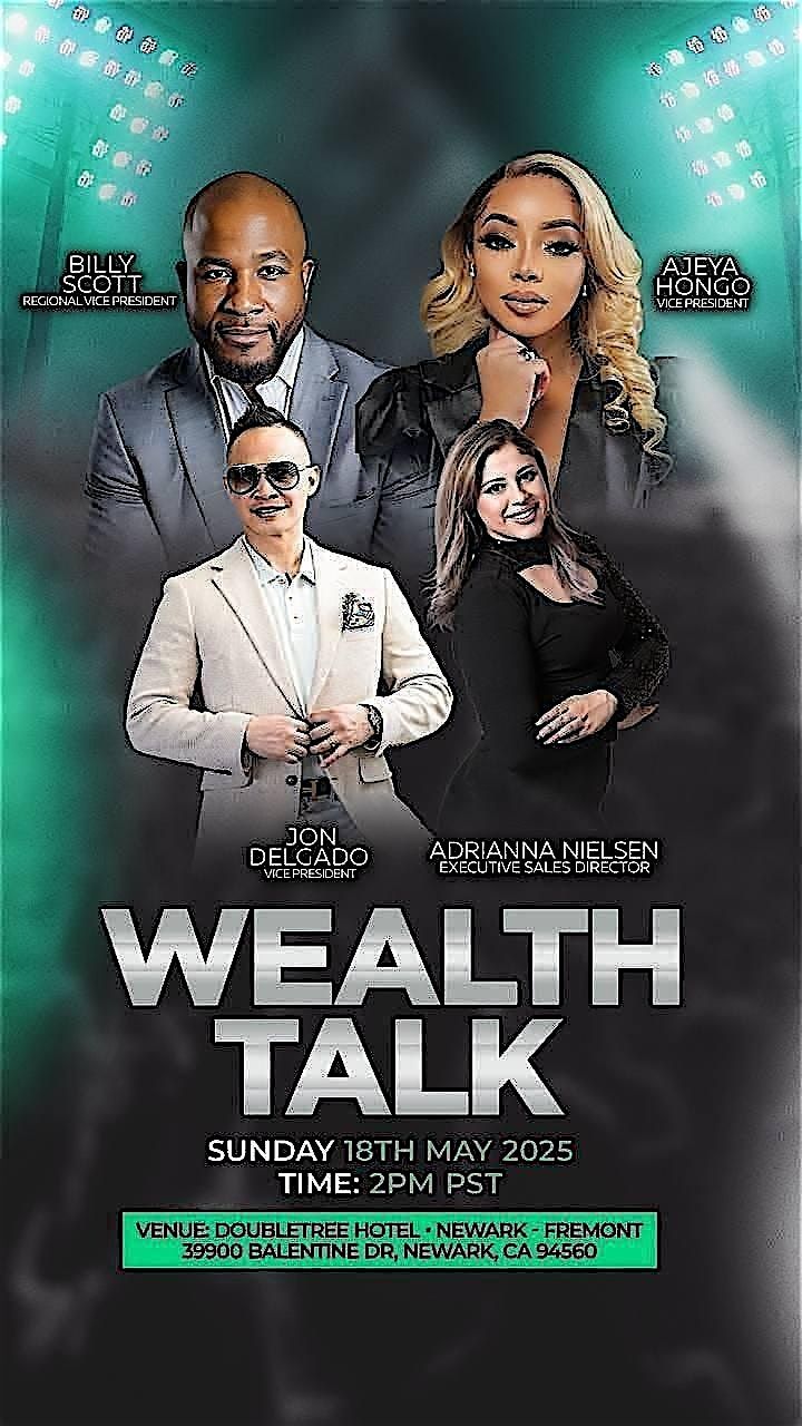 WEALTH TALK SUNDAY, 18 May | Event in Newark | AllEvents