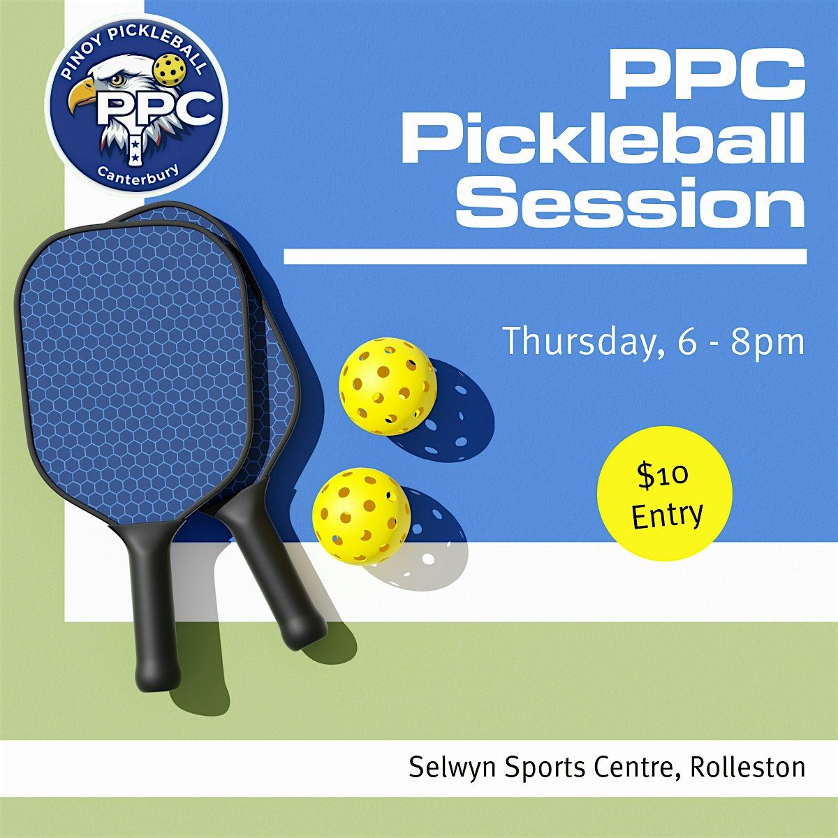 Pickleball Session (Structured), 9 October | Event in Rolleston | AllEvents