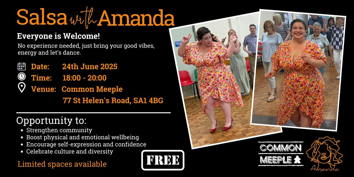 SALSA with AMANDA, 24 June | Event in Swansea | AllEvents