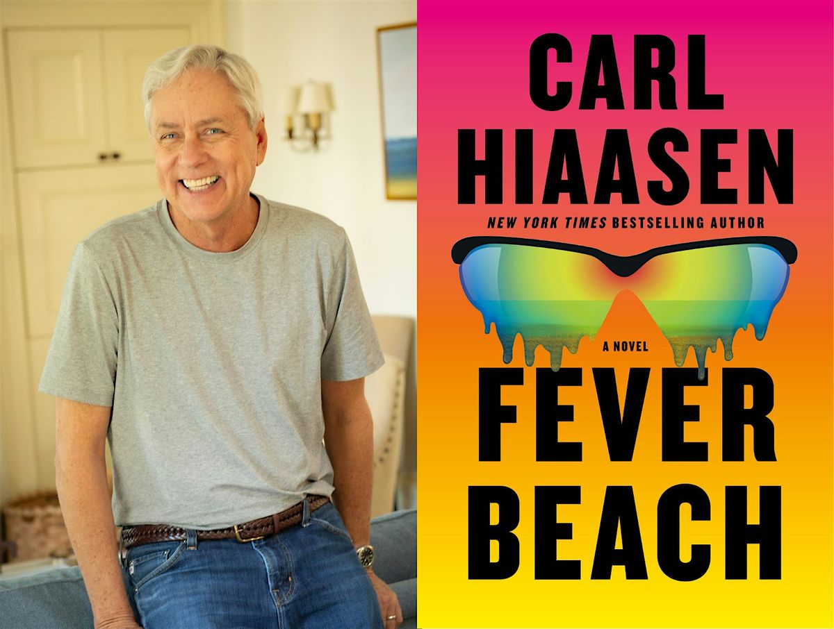 Carl Hiaasen, Fever Beach with Rainy Day Books | Event in Kansas City | AllEvents