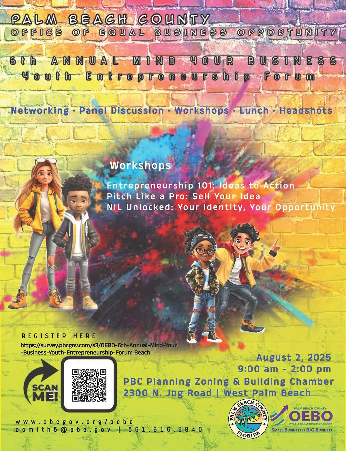 6th Annual Mind Your Business Youth Entrepreneurship Forum, 2 August | Event in West Palm Beach | AllEvents
