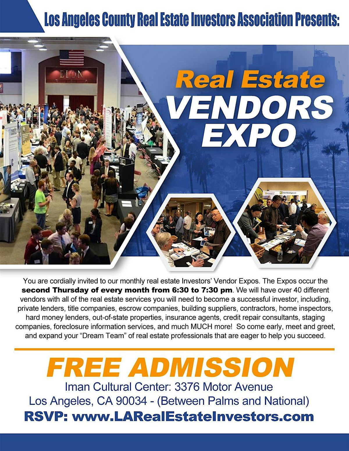 Real Estate vendors Expo Returns May 8th | Event in Los Angeles | AllEvents