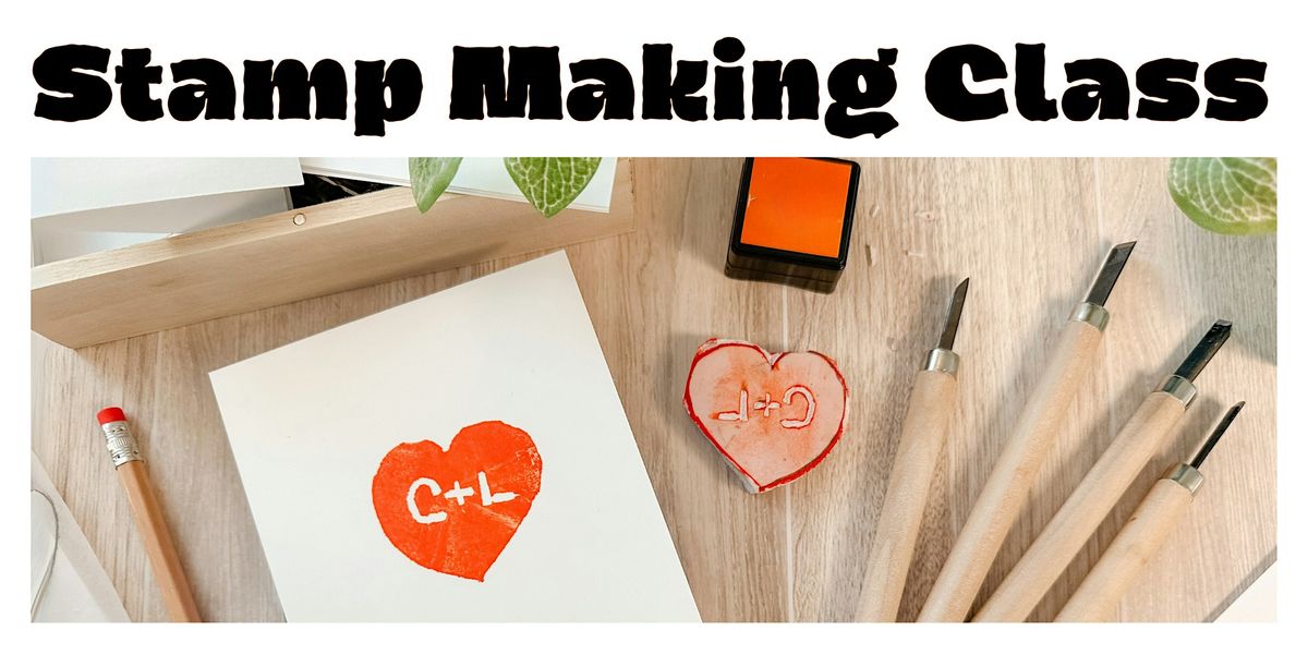 Stamp Making Class hosted by CJ Mauro of Line & Cut Block Carving Studio | Event in Long Beach | AllEvents