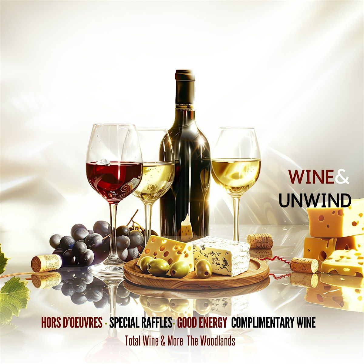 Wine & Unwind: A Back-to-School Reset for Adults | Free Houston Wine Event, 13 August | Event in The Woodlands