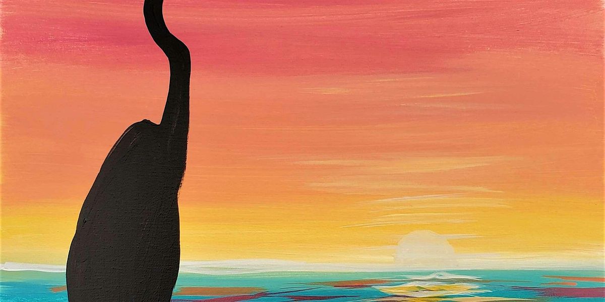 Heron at Sunset - Paint and Sip by Classpop!™, 30 May | Event in Katy | AllEvents