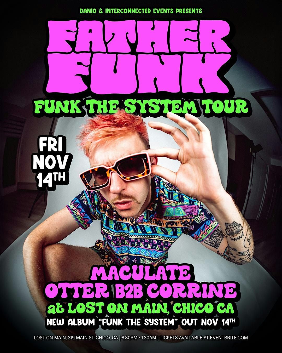 Funksgiving w/Father Funk**Funk the System Album Release Tour**, 14 November | Event in Chico | AllEvents