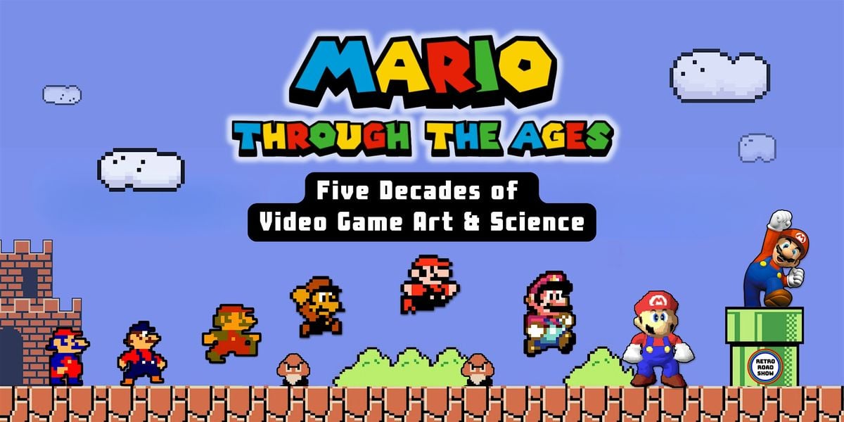 Mario Through the Ages: Five Decades of Video Game Art & Science, 26 July | Event in Gilroy | AllEvents