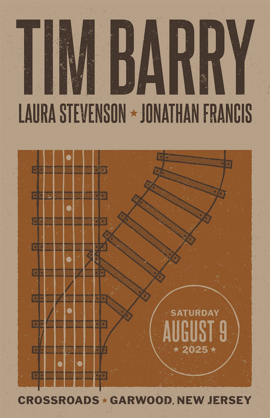 Tim Barry w/ Laura Stevenson & Jonathan Francis @ Crossroads, 9 August | Event in Garwood | AllEvents