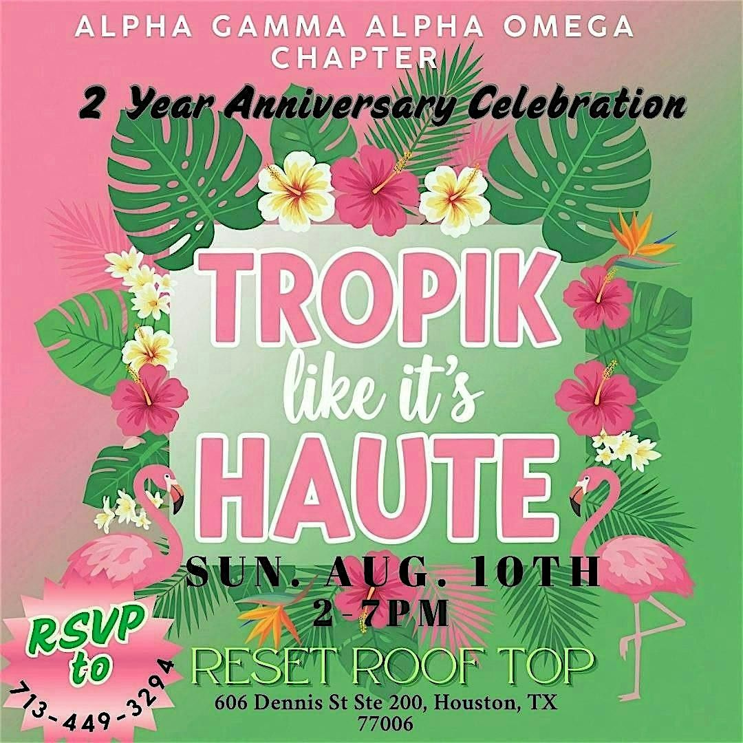 Tropik Like It’s Haute | 2nd Chapter Chartering Celebration, 10 August | Event in Houston | AllEvents