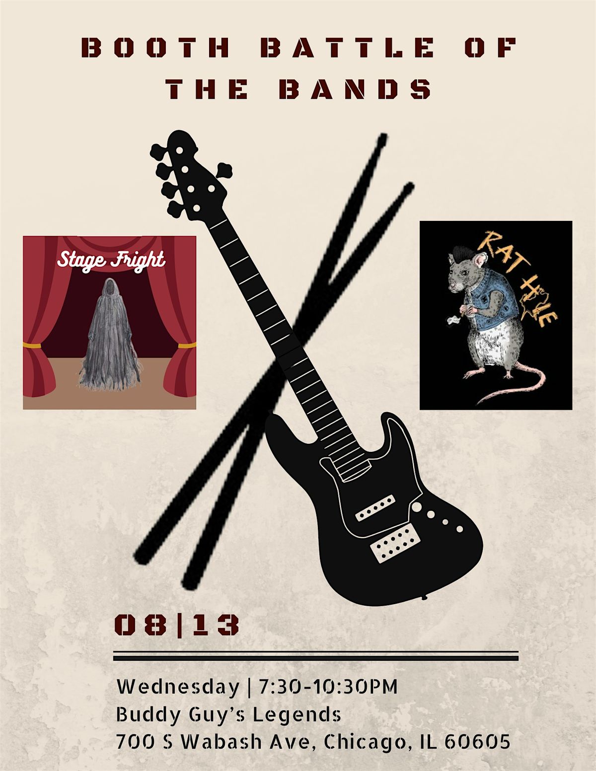 Booth Battle of the Bands, 13 August | Event in Chicago | AllEvents
