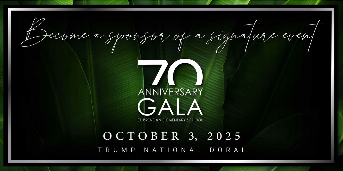 St. Brendan Elementary - 70th Anniversary Gala, 3 October | Event in Miami | AllEvents