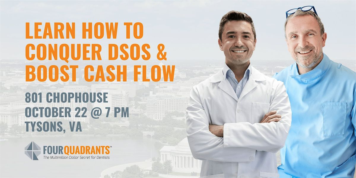 Learn How to Conquer DSOs & Boost Cash Flow - Tysons, VA, 22 October | Event in Tysons | AllEvents