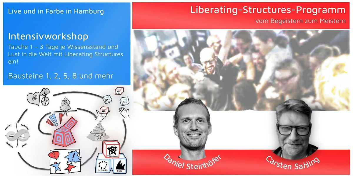 Liberating Structures- Intensivworkshop November 2025, 11 November | Event in Hamburg | AllEvents