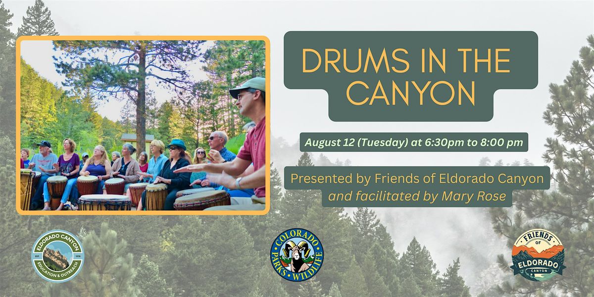Drums in the Canyon, 12 August | Event in Eldorado Springs | AllEvents
