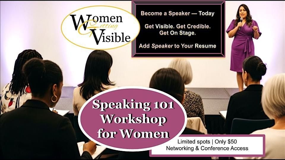 From Workshop to Stage: Become a Speaker in a Day, 12 October | Event in Washington | AllEvents