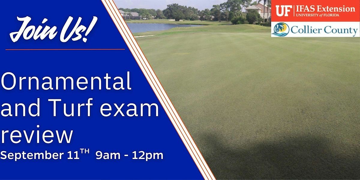 Ornamental and Turf Exam Review, 11 September | Event in Naples | AllEvents