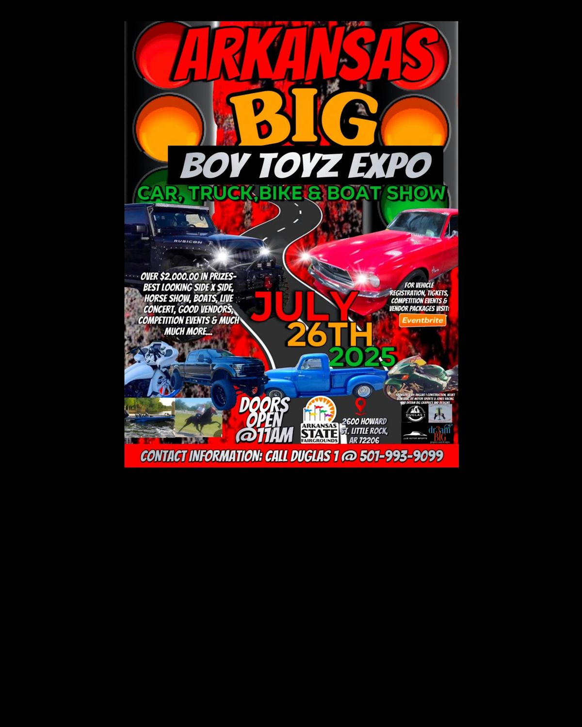 ARKANSAS BIG BOY TOYZ EXPO- CAR, TRUCK, BIKE & BOAT SHOW, Arkansas ...