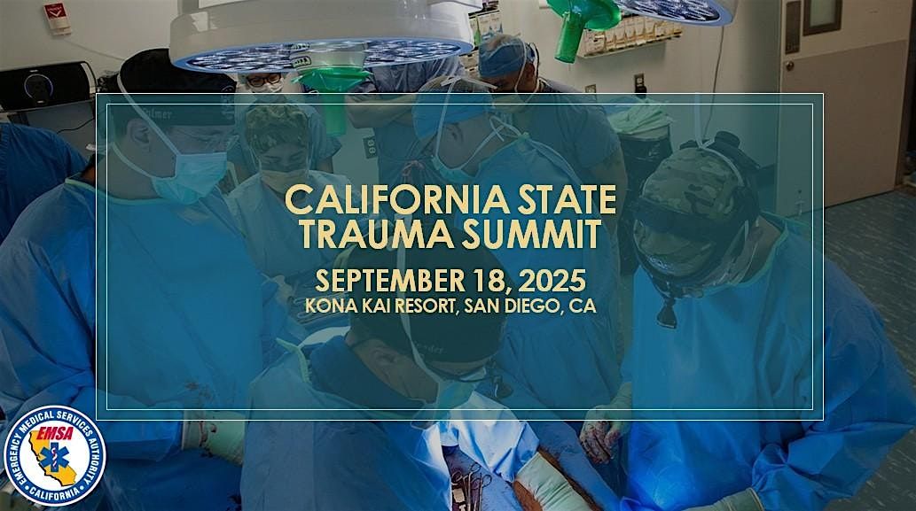 EMSA Trauma Summit 2025, 18 September | Event in San Diego | AllEvents