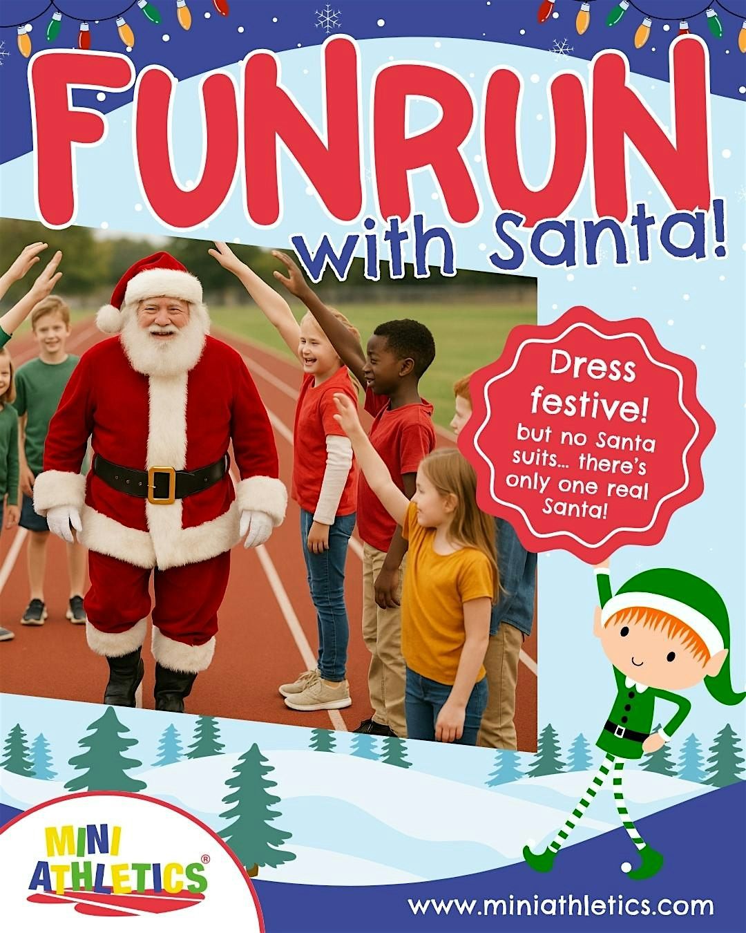 Mini Athletics Birmingham - FUNRUN WITH SANTA, 7 December | Event in Halesowen | AllEvents