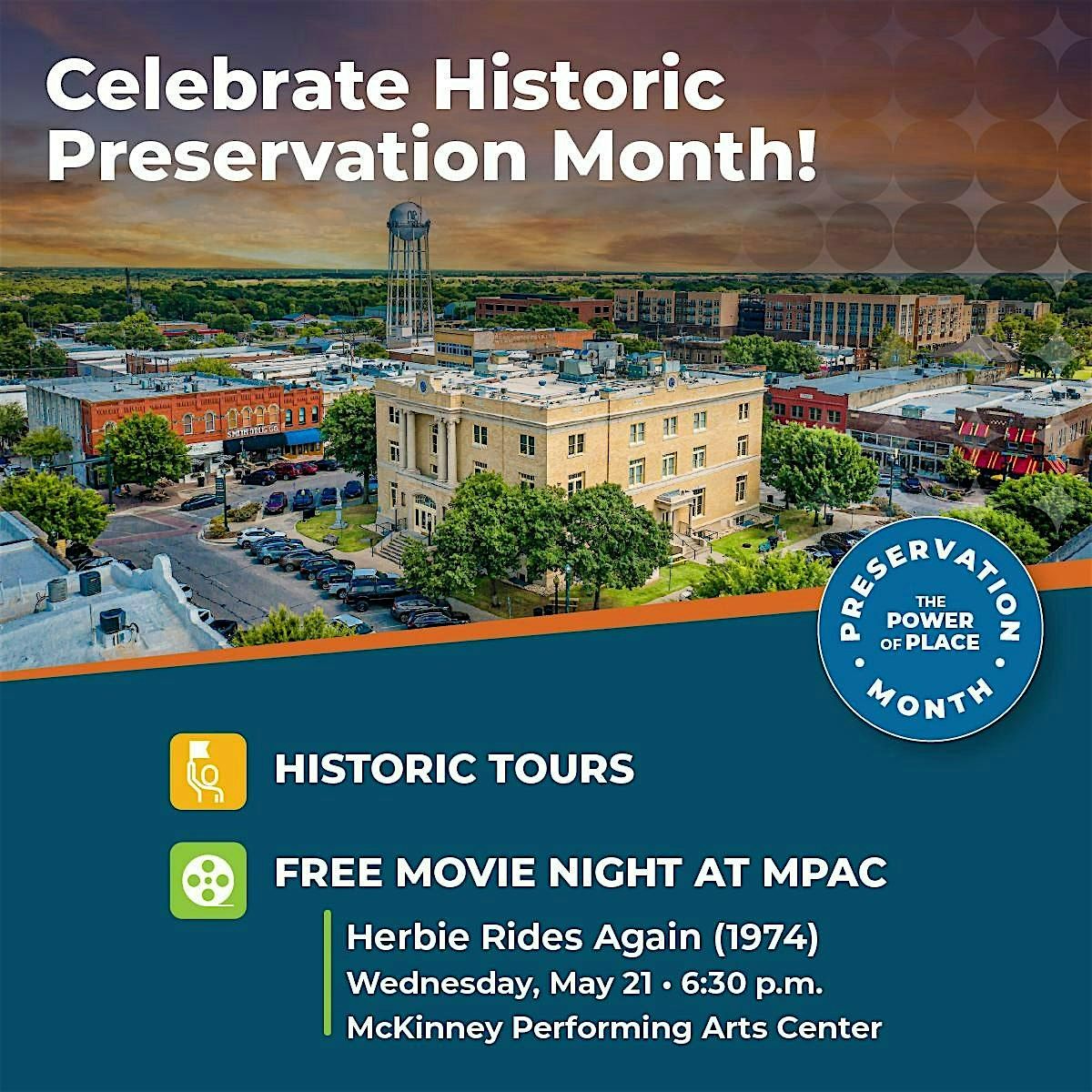 Herbie Rides Again at MPAC, 21 May | Event in McKinney | AllEvents