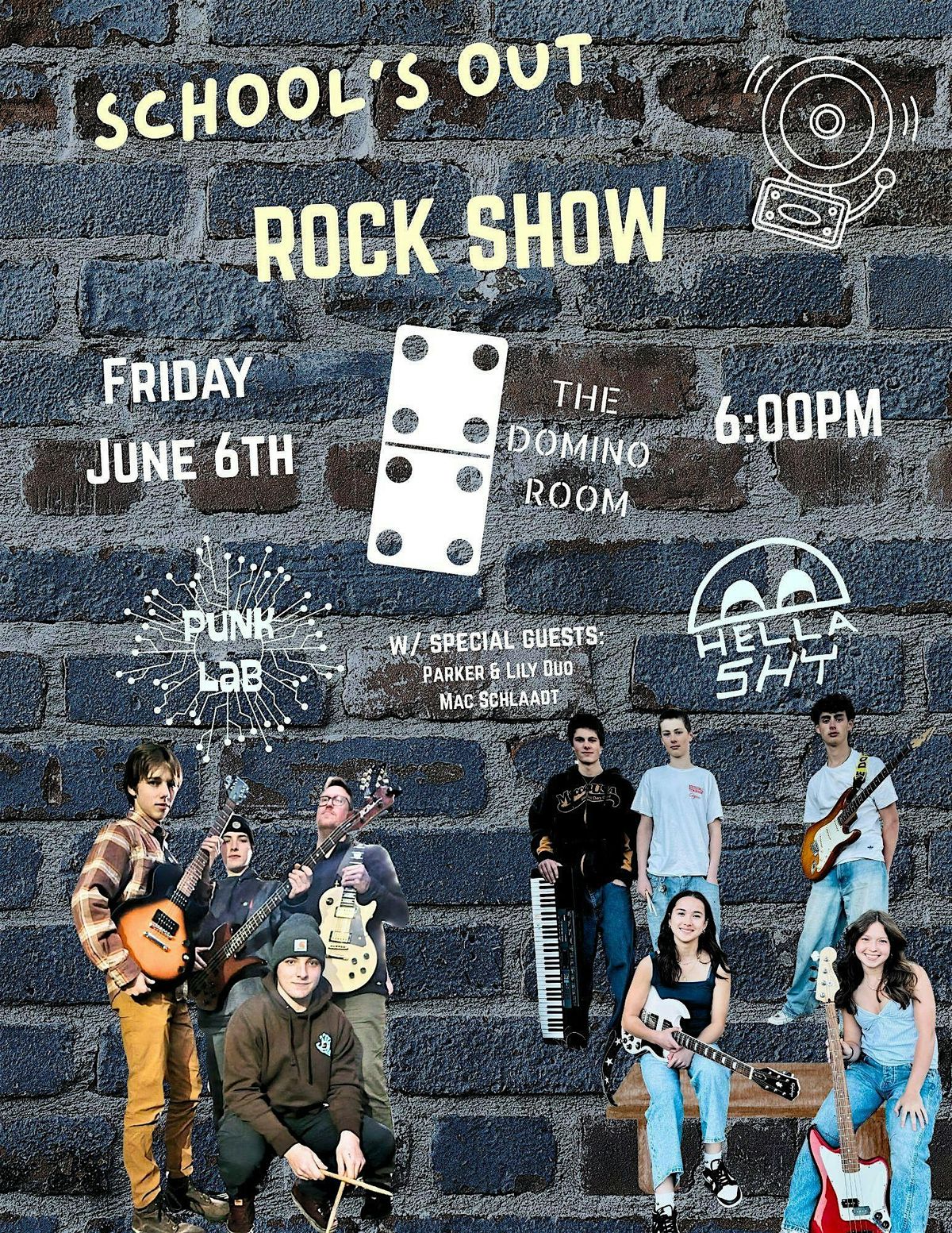 School’s Out Rock Show w/ Hella Shy & Punk Lab, 6 June | Event in Bend | AllEvents