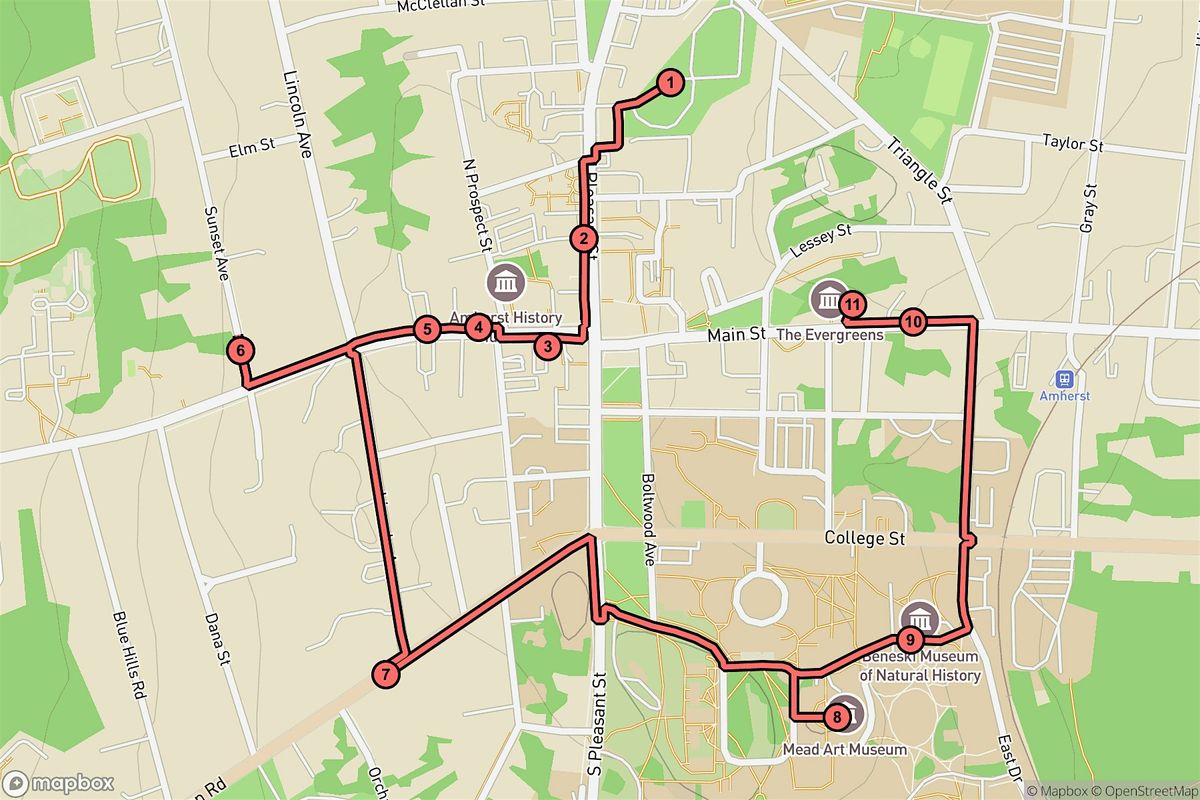 Amherst Audio Tour: Poets, Fossils & Forgotten Streets | Event in Amherst | AllEvents