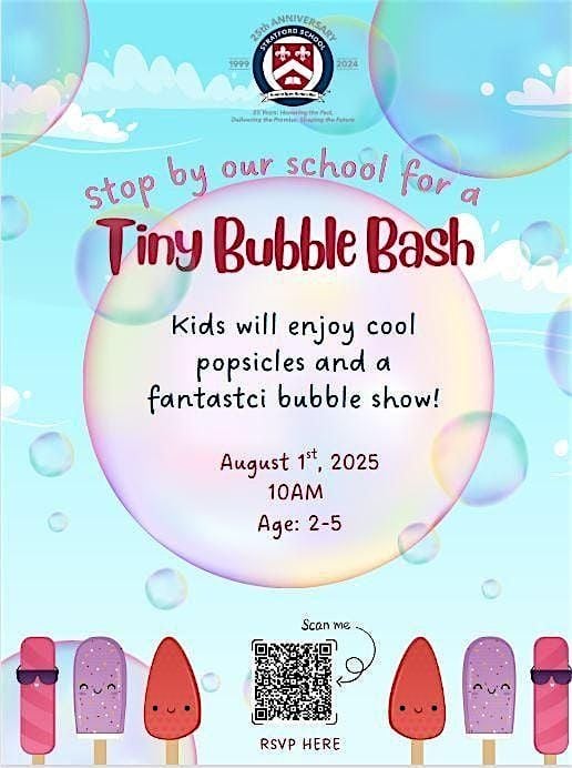 Tiny Bubble Bash, 1 August | Event in Mission Viejo | AllEvents